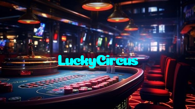 LuckyCircus casino presented on mobile device in Pakistan with slots and live games